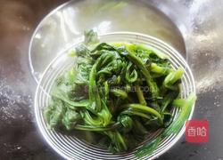 凉拌茼蒿菜的做法图解8