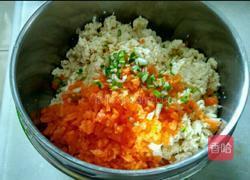 香煎胡萝卜豆腐肉饼的做法图解4
