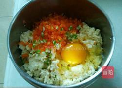 香煎胡萝卜豆腐肉饼的做法图解5