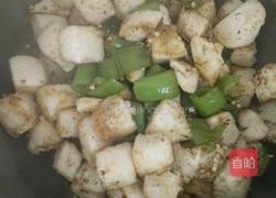 口水青椒炒馍块的做法图解5