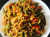 土豆豆角焖面