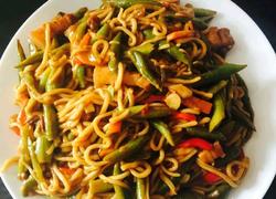 土豆豆角焖面