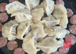 香腸抱蛋煎餃的做法圖解4