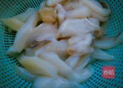 雪菜墨鱼的做法图解1