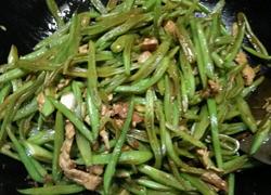 肉丝炒豆角