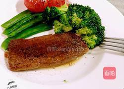 八叔健康健身餐 五分钟黑胡椒牛排 的做法图解7