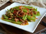 芹菜炒肉丝