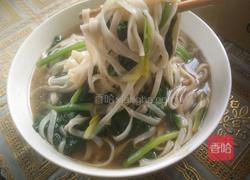 波菜面的做法图解5