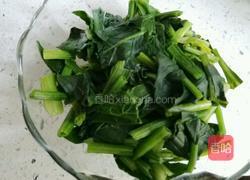 菠菜炒笨蛋的做法图解5
