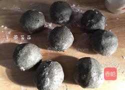 黑芝麻酱花生包的做法图解10