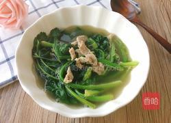瘦肉菠菜汤的做法图解7