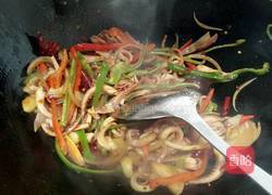 香辣鱿鱼丝的做法图解8