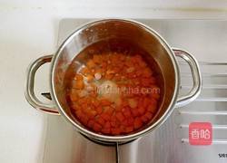 凉拌芹菜花生米胡萝卜的做法图解5