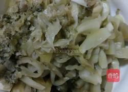 冬笋炒酸菜的做法图解5
