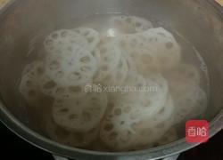 凉拌莲藕片的做法图解4