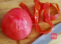 番茄蛋花面的做法图解2