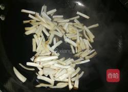 鲍菇炒瘦肉的做法图解3
