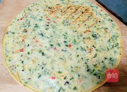 家常彩蔬烙饼的做法图解7