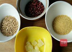 小米燕麦红豆粥的做法图解1