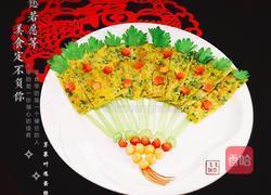 翡翠玉扇一一芹菜叶煎蛋饼的做法图解16