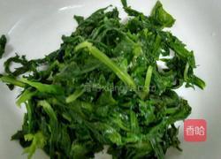 炝拌芹菜叶的做法图解4