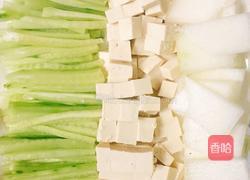 豆腐双瓜汤的做法图解1