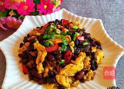 腊八豆炒鸡蛋的做法图解9