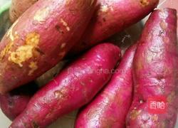 红薯豆沙馅饼的做法图解1