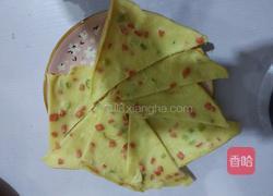 鸡蛋香肠葱花饼的做法图解5
