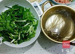 韭菜炒粉丝的做法图解2