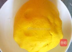 糯米南瓜芝麻球的做法图解2