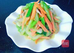 西芹胡萝卜炒肉的做法图解9