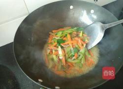 西芹胡萝卜炒肉的做法图解8