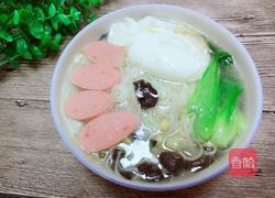 青菜鸡蛋面的做法图解11