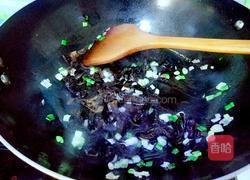 青菜鸡蛋面的做法图解5