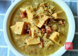 酸菜粉条炖冻豆腐的做法图解13