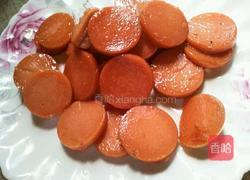 香肠炒豆的做法图解3