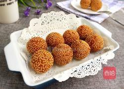 南瓜芝麻球的做法图解11