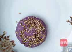 紫薯奶酪饼的做法图解9