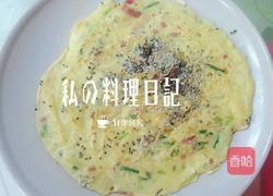 土豆丝培根芝麻蛋饼(3人份少油版)的做法图解13