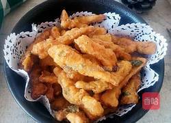 酥炸杏鲍菇的做法图解15