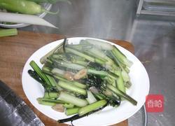 清炒紫菜苔的做法图解5