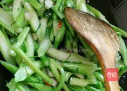 素炒增城菜心的做法图解5