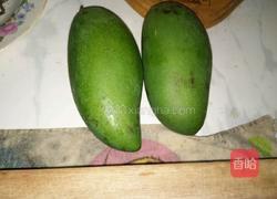 蚝油芒果的做法图解1