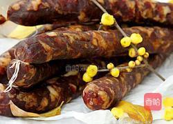 自制美味腊肠广式香肠的做法图解21