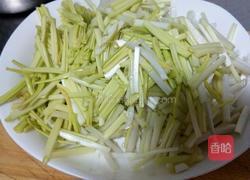 虾仁炒蒜黄的做法图解2