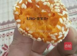 奶香芝麻红薯丸子的做法图解5