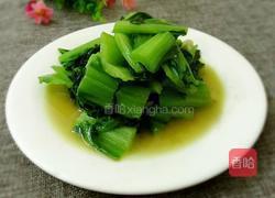炒厚叶菜的做法图解8
