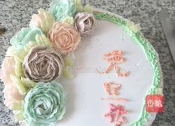 奶油霜蛋糕的做法图解3