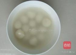 素汤圆的做法图解4
